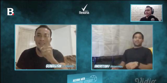 VIDEO: Adu Psywar saat Gunawan Dwi Cahyo Kalahkan Andritany di Rexona Men Soccer Stars Challenge