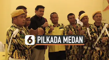 Menantu presiden Jokowi Bobby Nasution ikut Fit and Proper Tes Calon wali Kota Medan di DPD Partai Golkar Sumut. Ada 177 peserta dari 23 Kabupaten di Sumatera Utara.