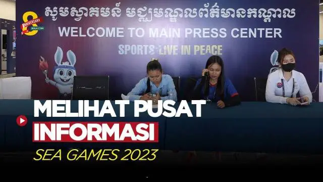 Berita Video, ini dia pusat informasi SEA Games 2023 yang ada di Kamboja