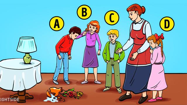 Pilih Siapa yang Memecahkan Vas? Bisa Ungkap Kepribadianmu