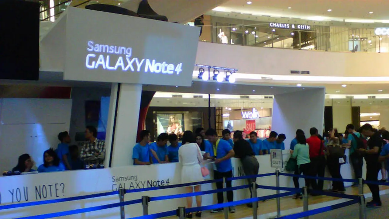 Konsumen Indonesia Sudah Bisa Cicipi Samsung Galaxy Note 4