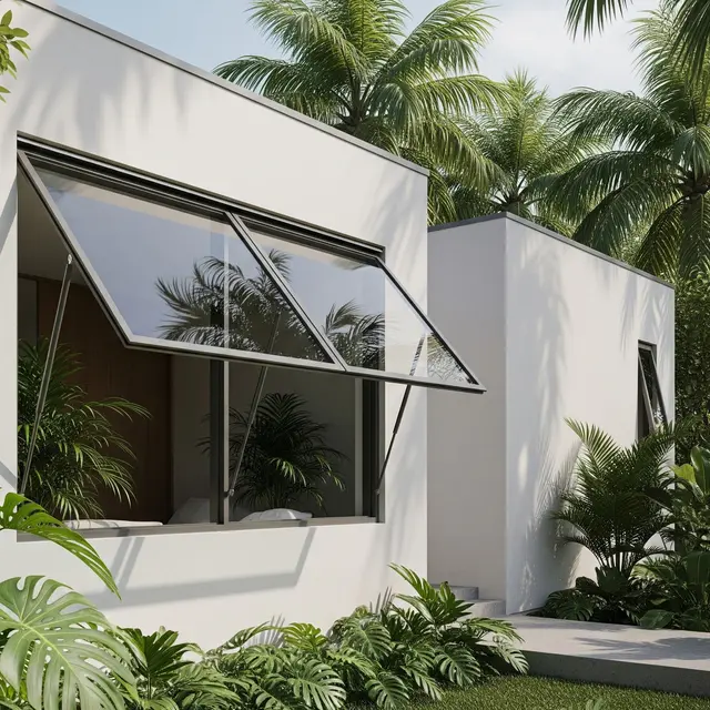 Model Jendela Rumah Bagian Depan Minimalis Terbaru (Image by Gemini AI)