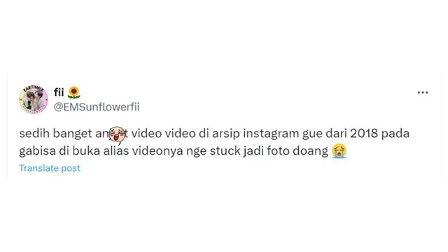 6 Cuitan Netizen Arsip Instagram Dihapus Ini Bikin Sedih, Kenangannya Hilang