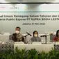 Paparan publik PT Supra Boga Lestari Tbk (RANC), Selasa (31/5/2022) (Foto: tangkapan layar/Pipit I.R)