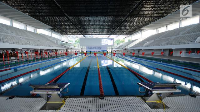 Wajah Baru Stadion Renang Gelora Bung Karno