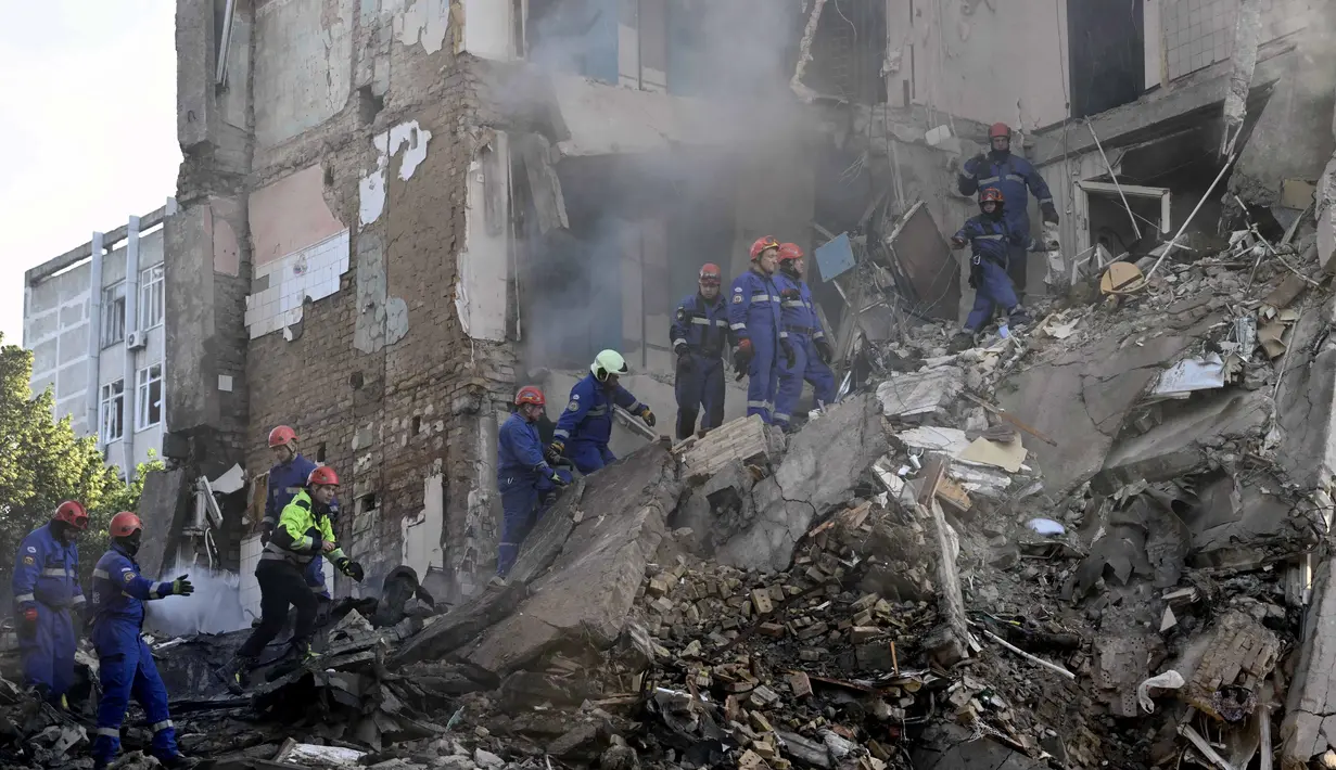 Invasi Rusia ke Ukraina pada 2022 memicu konflik Eropa terbesar sejak Perang Dunia II. (Genya SAVILOV/AFP)