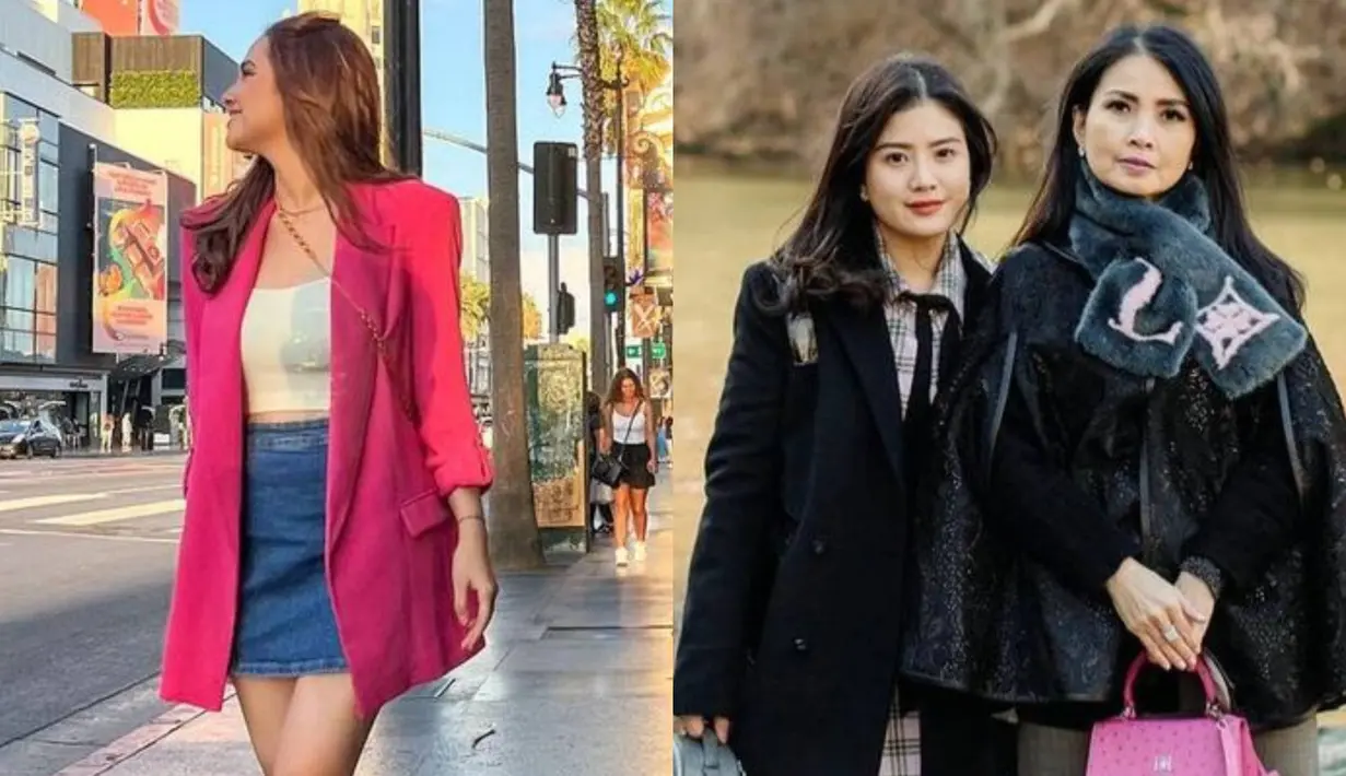 <p>OOTD artis dan public figure saat berlibur keluar negeri. Foto: Instagram.</p>