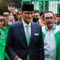 Sandiaga Uno resmi menjadi kader Partai Persatuan Pembangunan (PPP). (Liputan6.com/Angga Yuniar)