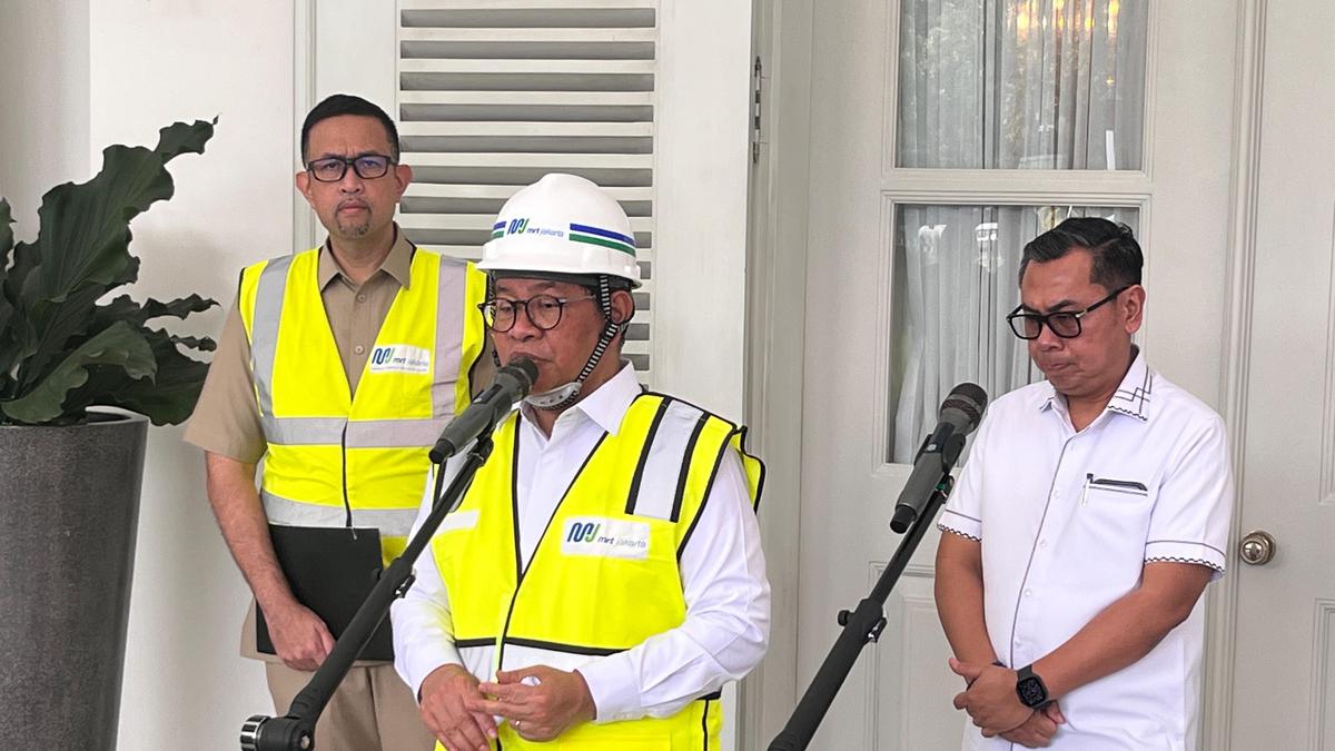 Pramono Targetkan MRT Jakarta Bundaran HI-Kota Beroperasi Akhir 2027