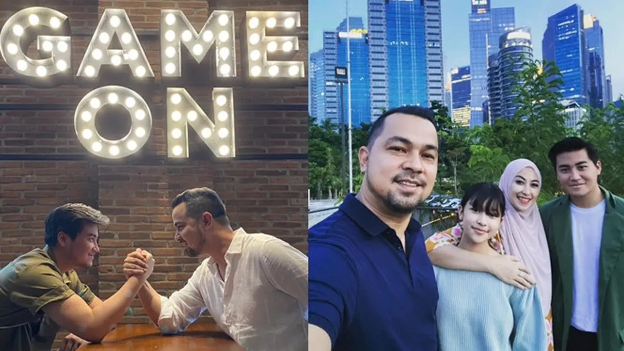 6 Momen Kebersamaan Sultan Djorghi dan Anak Sambungnya, Penuh Kehangatan