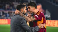 Alasan Kapten AS Roma Gianluca Mancini Terlihat Bersitegang dengan Cesc Fabregas, Ternyata Dicekik Pemain Como