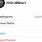 Kini berbagai Channel di Telegram memiliki tombol "report", sehingga pengguna bisa melaporkan secara langsung jika ada konten mengganggu.