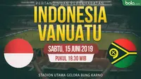 Timnas Indonesia Vs Vanuatu (Bola.com/Adreanus Titus)