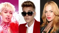 Justin Bieber terpilih sebagai artis yang terlalu banyak diekspos di 2014 