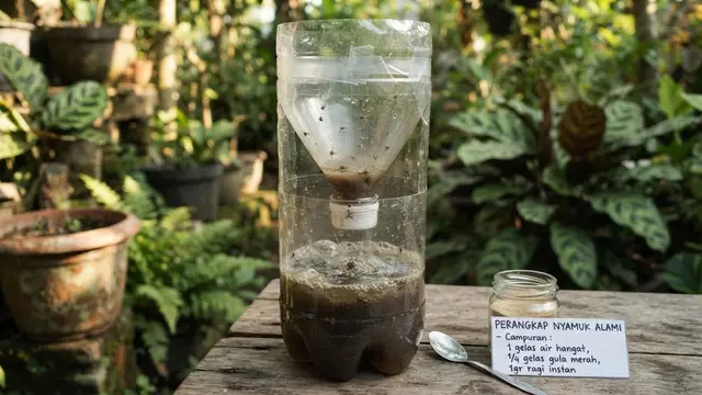 Cara Membuat Perangkap Serangga Sederhana dari Barang Bekas