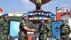 Citizen6, Lebanon: Danki Bravo Kapten Inf A.S Ritonga didampingi Wadansatgas Indobatt Letkol Mar FJH. Pardosi mendapat ucapan selamat dari Dansektor Timur UNIFIL usai penandatanganan prasasti peresmian. (Pengirim: Badarudin Bakri).