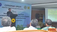 FOTO: MKP Sharif C Sutardjo Ajak  Mahasiswa Wirausaha Perikanan