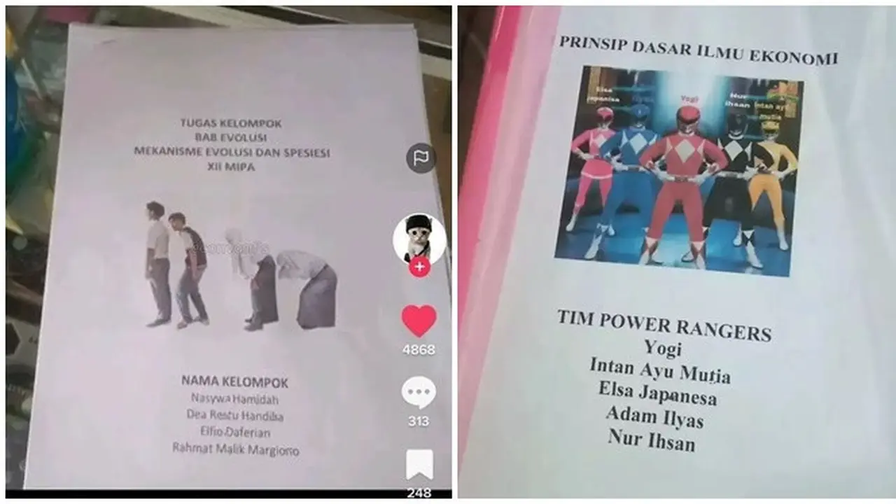 6 Potret Cover Tugas Makalah Nyeleneh, Mikir Keras Sebelum Baca Isinya
