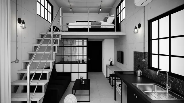 Desain Rumah 3x6 Nyaman untuk Bisnis Kontrakan/Gemini AI