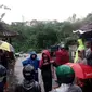Hujan deras picu banjir dan longsor di DIY (Liputan6.com / Yanuar)