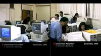 6 Potret Suasana Perkuliahan di Universitas Pasundan Pada 1995, Pakai Komputer Disket (TikTok/albiasnyah_dox)