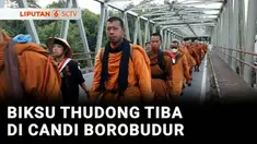 Setelah berjalan ribuan kilometer, para Biksu Thudong yang berasal dari Thailand akhirnya tiba di Candi Borobudur, Magelang, Jawa Tengah. Dalam kedatangannya, para Biksu Thudong disambut penuh sukacita oleh para Biksu, umat Buddha, dan warga yang tel...