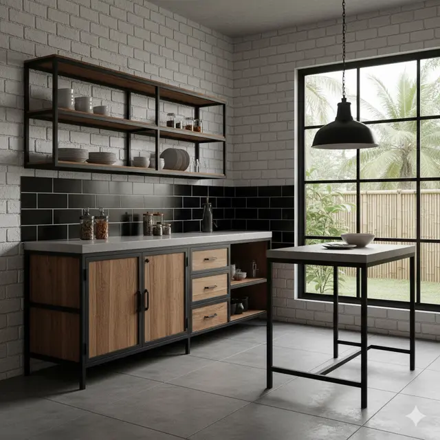 8 Model Bufet Dapur Minimalis yang Fungsional, Modern dan Hemat Ruang untuk Rumah Kecil