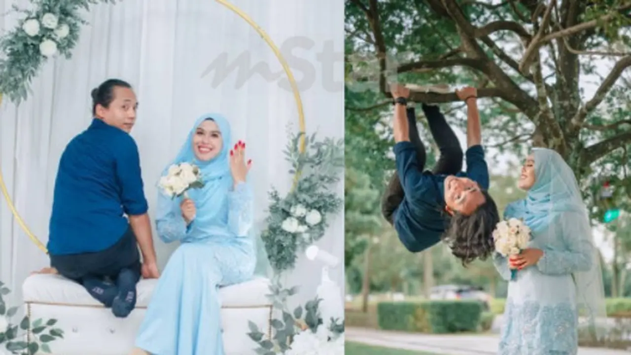 Pria Ini Berpose Bak Spiderman saat Foto Pertunangan, 5 Potretnya Bikin Geleng Kepala