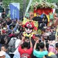 Bupati Anas hadir di acara warga Using di Desa Desa Kemiren, Kecamatan Glagah, Banyuwangi.