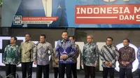 Ketua Umum Partai Demokrat Agus Harimurti Yudhoyono (AHY) usai bertemu dengan Pimpinan MPR di Kantor DPP Demokrat, Selasa (16/7/2024). (Liputan6.com/Delvira Hutabarat)