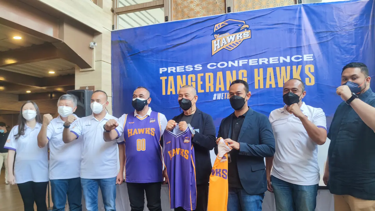 Peluncuran tim Tangerang Hawks