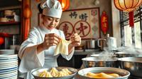 resep wonton ayam ©Ilustrasi dibuat AI