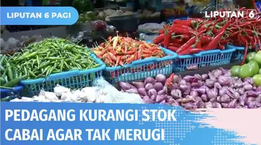 Menjelang Hari Raya Idul Adha, harga bahan pokok di pasar tradisional di Jakarta malah merangkak naik. Untuk menyiasati tingginya harga cabai, pedagang terpaksa mengurangi stok agar tidak merugi.