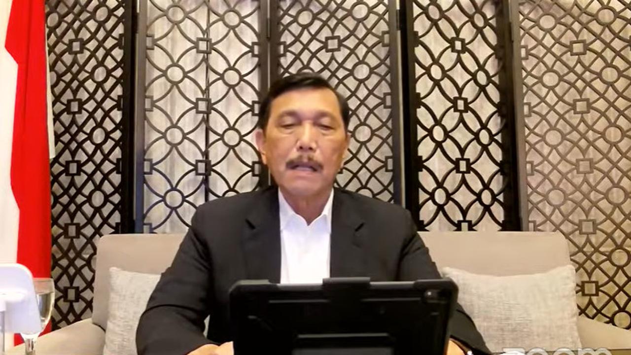 Menteri Koordinator bidang Kemaritiman dan Investasi Luhut Binsar Pandjaitan