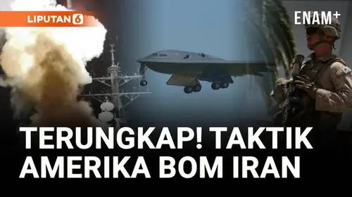 VIDEO: Ini Taktik Bomber Siluman Amerika Bombardir Iran