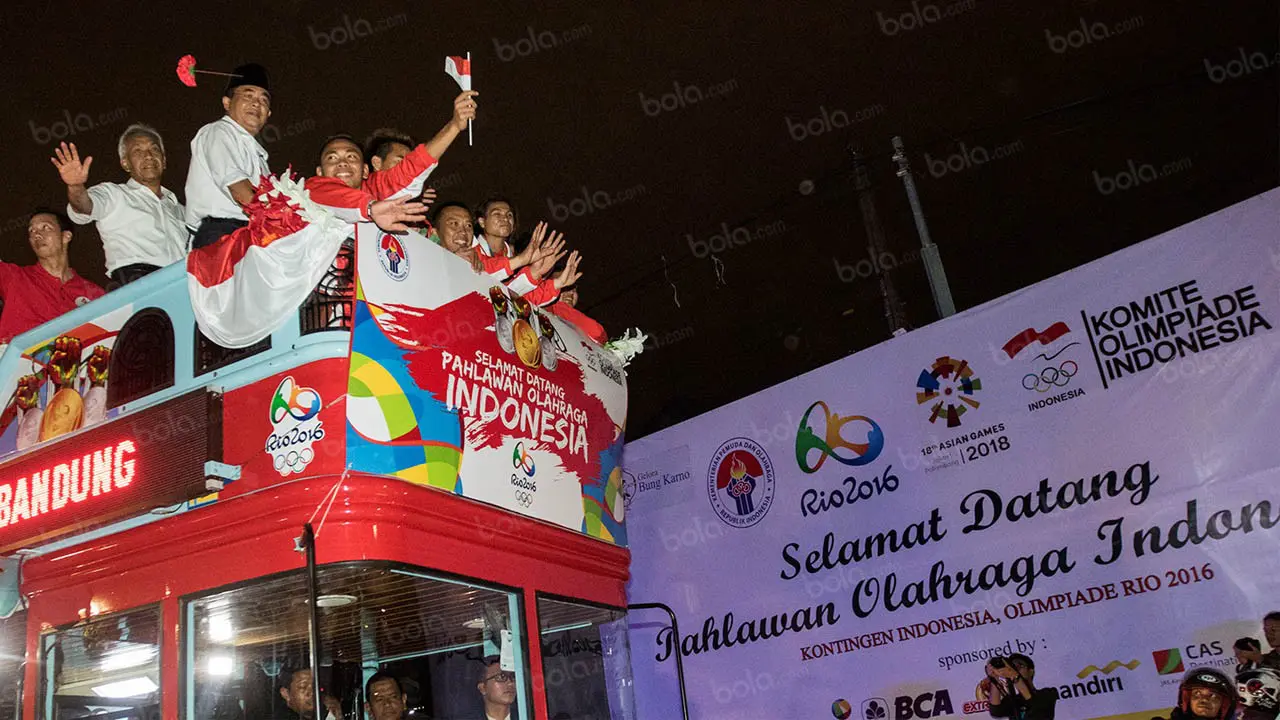 Arak-arakan Pahlawan Indonesia di Olimpiade 
