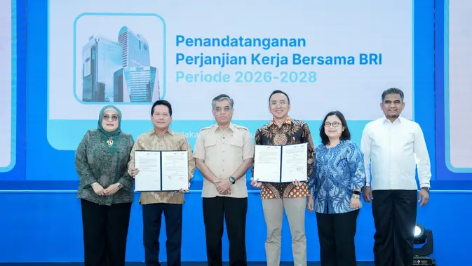 Perkuat Kolaborasi dan Kesejahteraan Pekerja, BRI dan Serikat Pekerja BRI Tandatangani PKB Periode 2026–2028