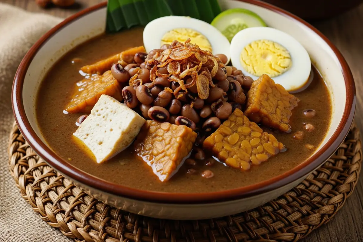Brongkos Kacang Tolo Khas Jogja (Gemini AI)