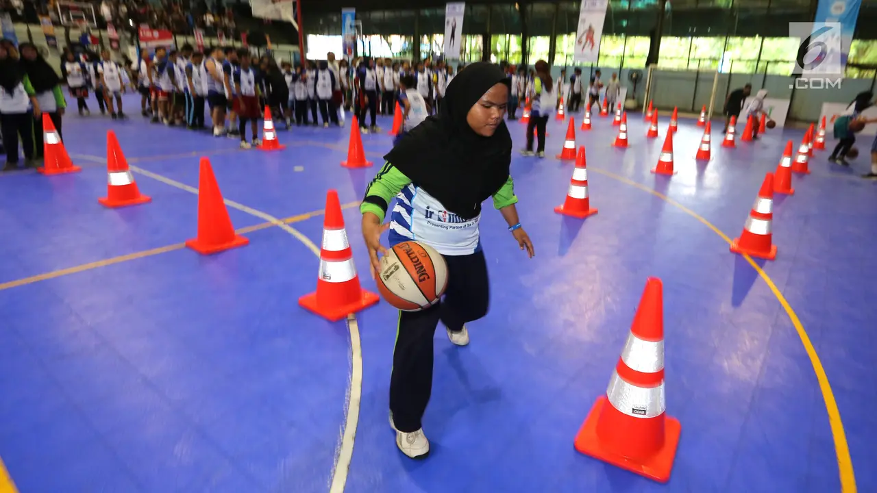 Serunya Berlatih Olahraga Bola Basket di Junior NBA Indonesia
