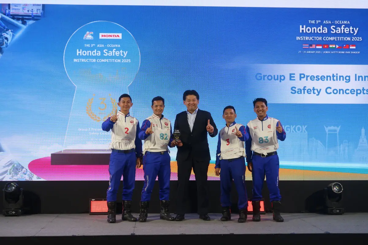 Instruktur Safety Riding Honda Sabet Juara Ketiga di Level Asia & Oceania (ist)