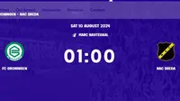 Nonton Live Streaming Partai Perdana Eredivisie 2024/2025, Wow Dibuka Klub Asal Ragnar Oratmangoen Vs NAC Breda