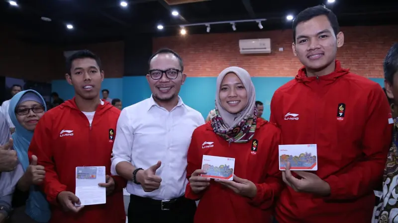 Hanif Dhakiri dan Atlet Asian Games 2018