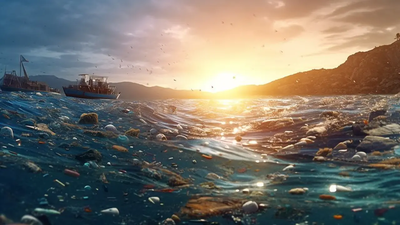 Pemotretan Aurelie Moeremans Jadi The Little Mermaid, Gambarkan Laut Penuh Sampah