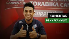 Bintang Arema FC, Beny Wahyudi berkomentar tentang adanya turnamen Torabika Campus Cup 2017.
