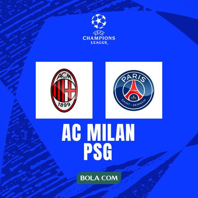 Liga Champions - AC Milan Vs PSG