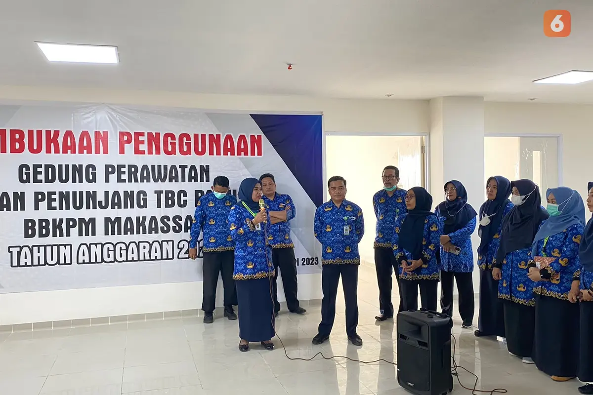 Pembukaan dan penggunaan gedung baru perawatan BBKPM Makassar (Liputan6.com/Fauzan)
