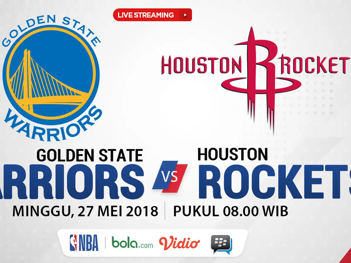 Saksikan Live Streaming NBA di Vidio Golden State Warriors Vs