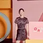 Jung Ho Yeon dalam konferensi pers Squid Game. (Netflix)