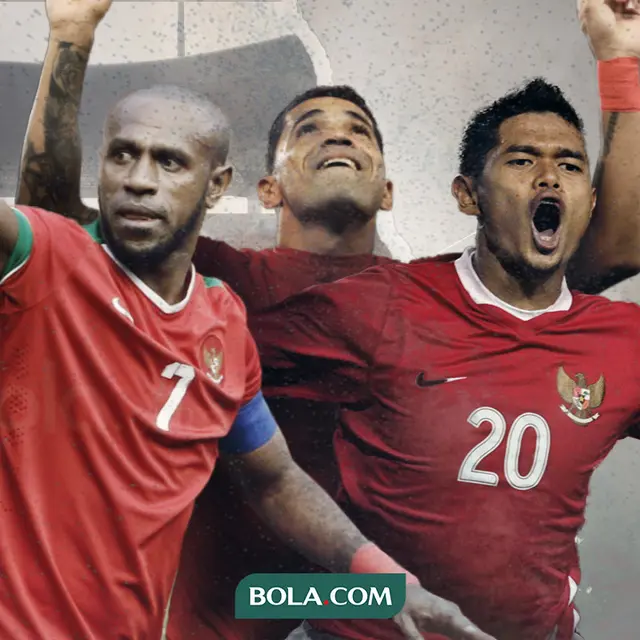 Boas Solossa, Alberto Goncalves dan Bambang Pamungkas