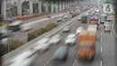 Kendaraan melintasi ruas tol Jagorawi di Jakarta, Rabu (20/11/2019). Badan Pengatur Jalan Tol (BPJT) Kementerian PU dan Perumahan Rakyat (PUPR) memastikan akan ada kenaikan tarif 17 ruas tol (total 21 ruas) pada 2019. (Liputan6.com/Immanuel Antonius)
